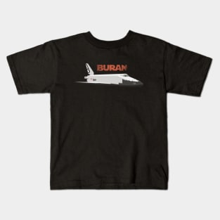 Buran Spacecraft Kids T-Shirt